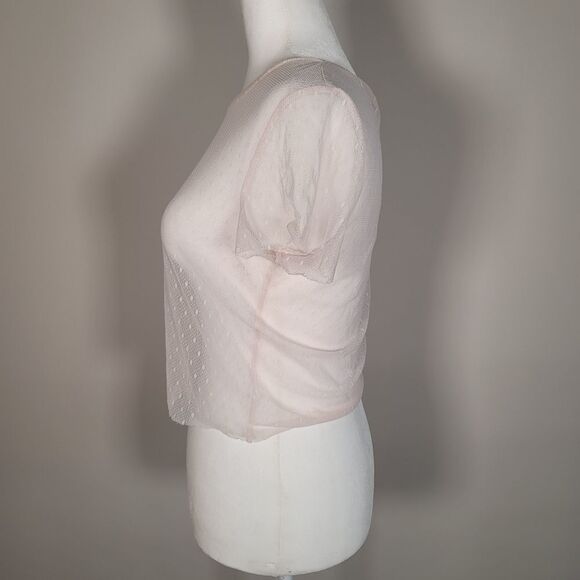 BCBGeneration Sheer Crop top Size M - Picture 5 of 7